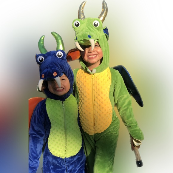 Adorable high quality kids dragon dress custome (4T) - Picture 4 of 4